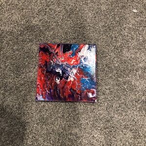 Small Paint Splatter Wall Decor